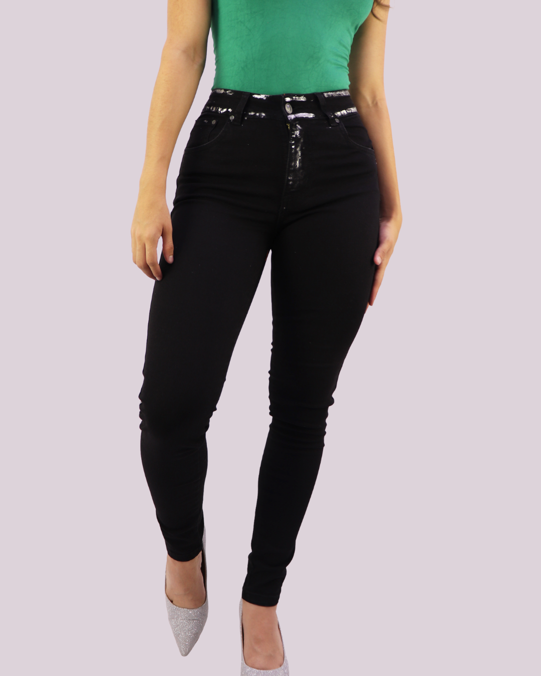 JEAN TIRO ALTO AJUSTADO SKINNY