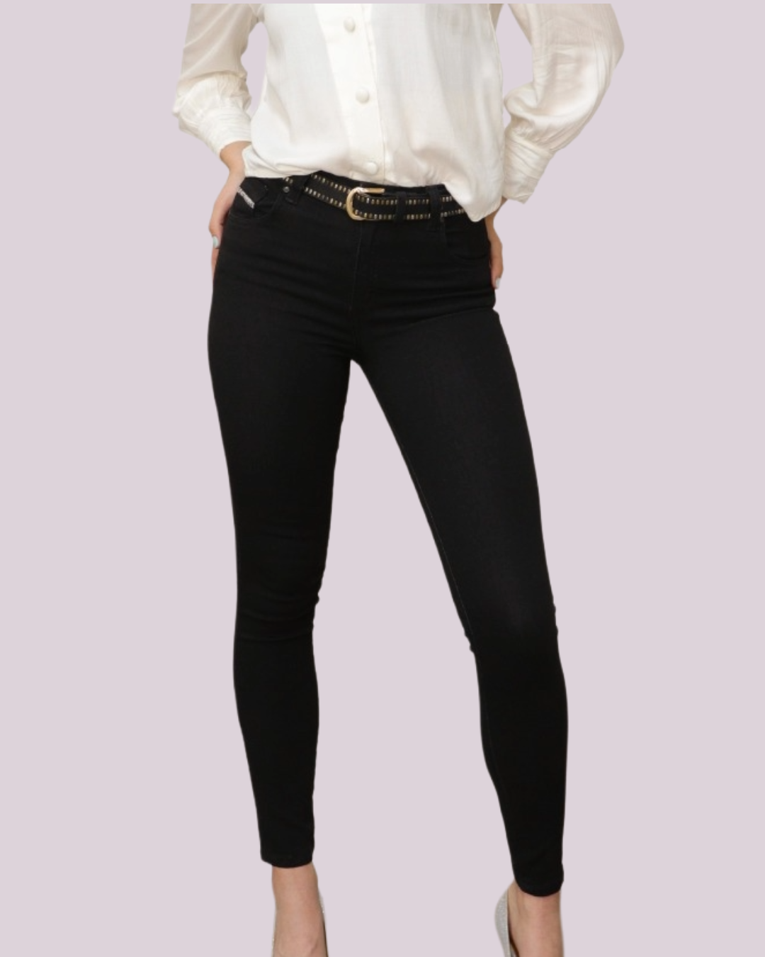 JEAN TIRO ALTO AJUSTADO SKINNY