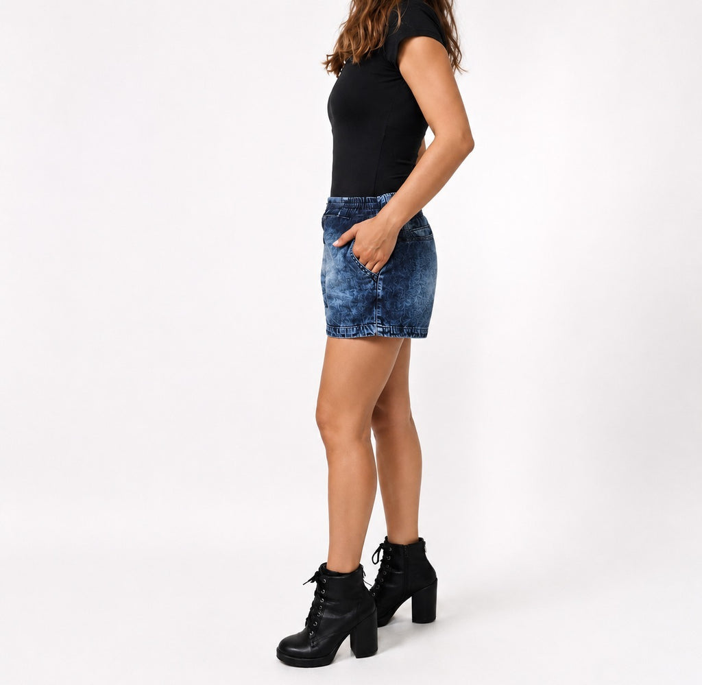 SHORT CON ELASTICO EN CINTURA